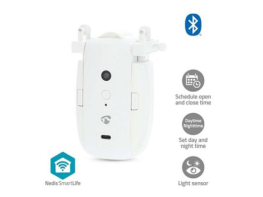 Smart ovladač žaluzií a rolet NEDIS BTMC20WT1PC Bluetooth Tuya