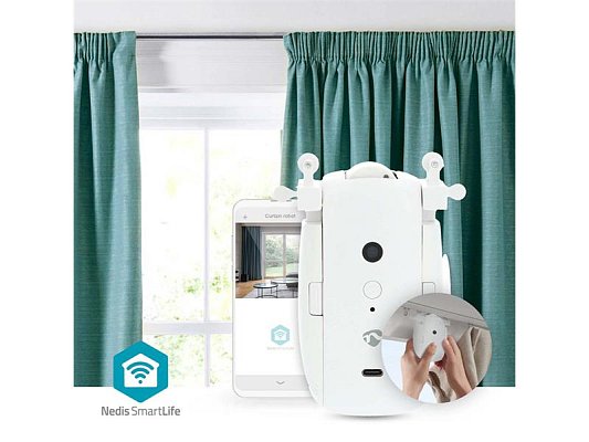 Smart ovladač žaluzií a rolet NEDIS BTMC20WT1PC Bluetooth Tuya