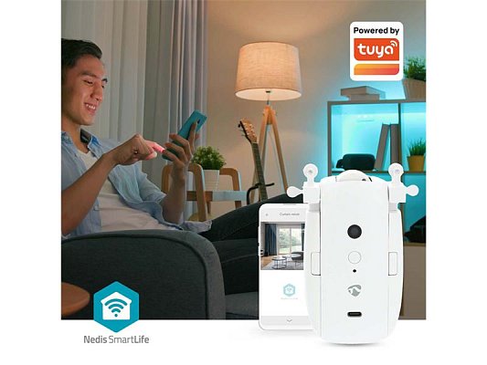 Smart ovladač žaluzií a rolet NEDIS BTMC20WT1PC Bluetooth Tuya