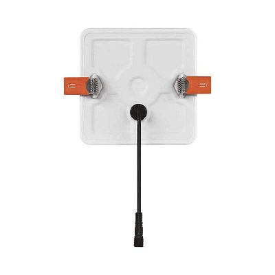 LED vestavné svítidlo VIXXO 230V, 10W, 900lm, čtvercové 125x125mm, IP65