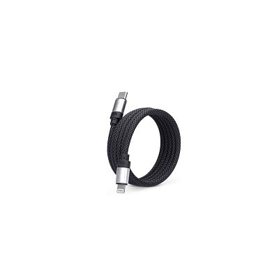magnetický USB-C 3.1 kabel, USB-C konektor - Lightning konektor, 1m