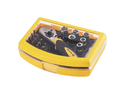 Sada bitů s račnou FIELDMANN FDS 1018-23R 23ks