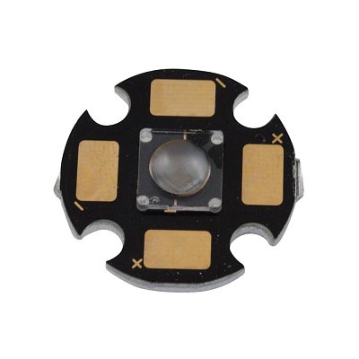 LED 1W zelená; 70°; 3,5 V; 350 mA