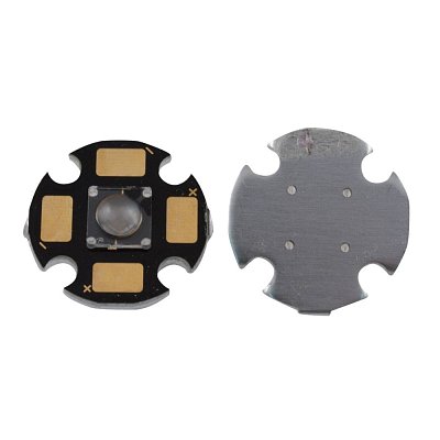 LED 1W zelená; 70°; 3,5 V; 350 mA