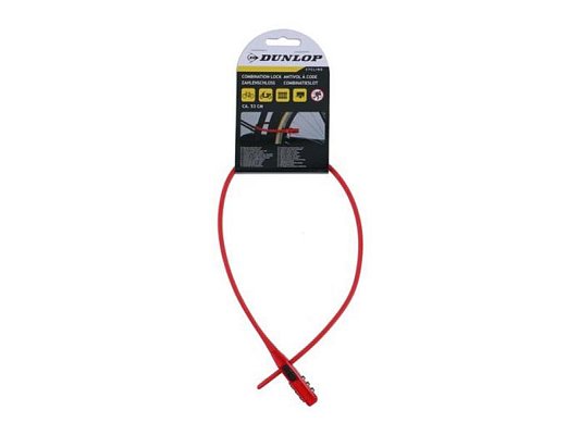 Zámek na kolo DUNLOP 7323 Red
