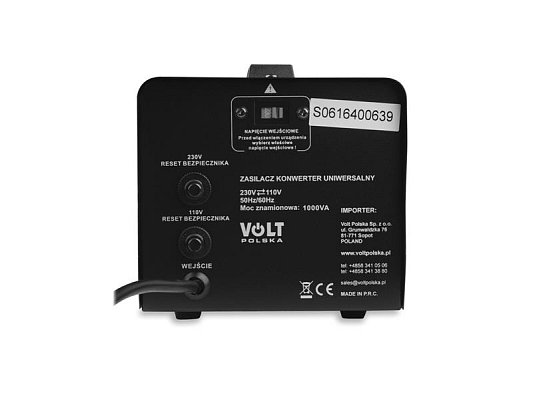 Měnič napětí VOLT VP 1000 230/110V 1000W