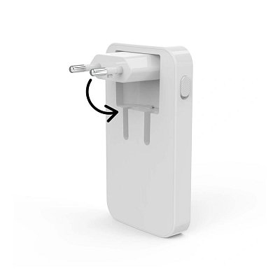 Rychlá USB nabíječka GaN 2x USB-C + USB-A, PD/QC 65 W