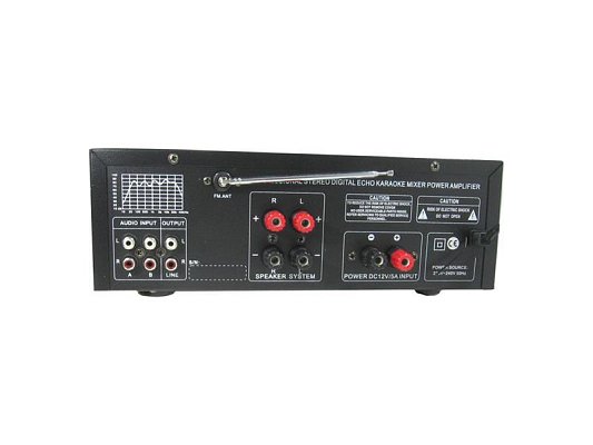 Zesilovač, rádio, bluetooth, přehrávač MP3 Sunbuck AV-MP326BT