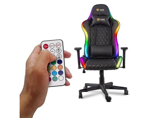 Křeslo herní YENKEE YGC 300RGB Stardust