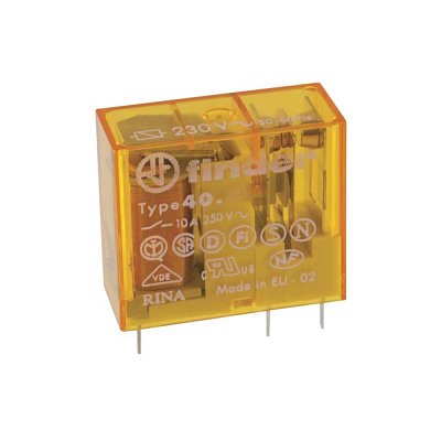 Elektromagnetické relé s AC cívkou 230V/16A