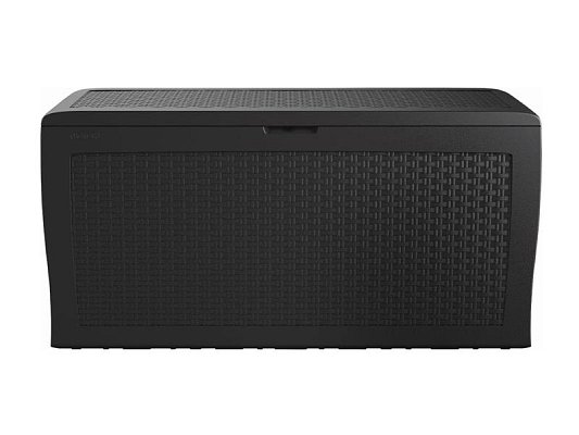 Box zahradní KETER Samoa Rattan Box 270l Graphite