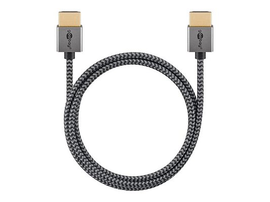 Kabel GOOBAY 75752 HDMI Slim High Speed s Ethernetem 2.0 4K 1m