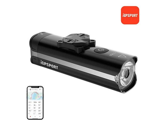 Svítilna na kolo přední iGPSPORT VS1200 Bluetooth