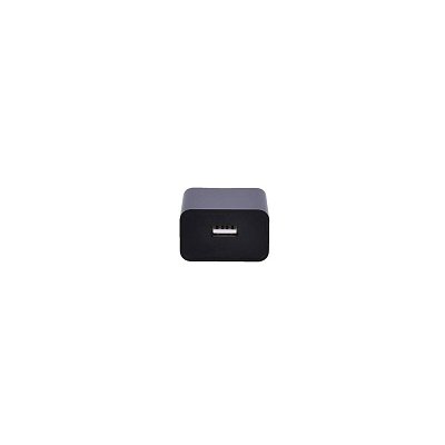 USB nabíjecí adaptér, 1x USB, 2400mA, AC 230V, černý
