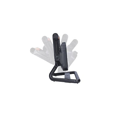 LED reflektor 20W, přenosný, nabíjecí, 2000lm, oranžovo-černý, IP54