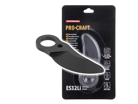 Náhradní horní nůž na Aku nůžky PROCRAFT ES32Li