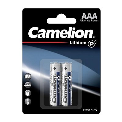 Lithiová baterie 1,5V, 1100mAh, AAA,  blistr 2ks