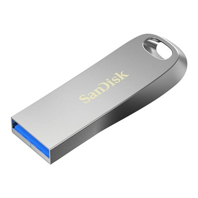 Flash disk 64GB Ultra Luxe USB 3.2, 300MB/s, stříbrný
