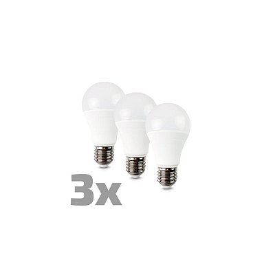 LED žárovka E27, 12W, 230VAC, teplá bílá 3000K, kulatá, 1080lm (WZ530-3)