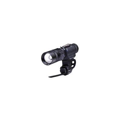 Nabíjecí LED svítilna s cyklo držákem, 400lm, fokus, Li-ion, USB