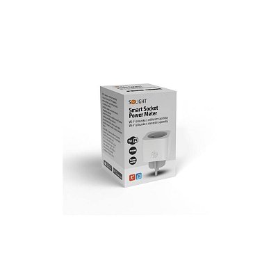 Chytrá Wi-Fi zásuvka s měřením spotřeby Smart LIfe/TUYA, 10A/250V