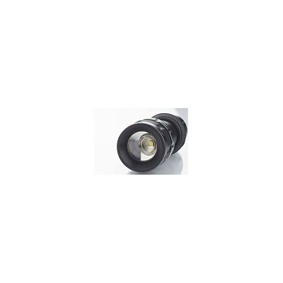 LED kovová svítilna, 150lm, 3W CREE LED, černá, fokus, 3 x AAA