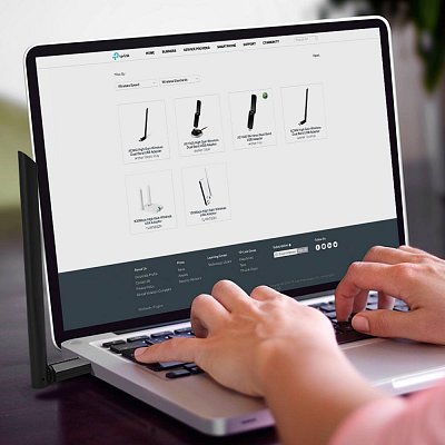 Síťový adaptér, USB 3.0, Wi-Fi 5