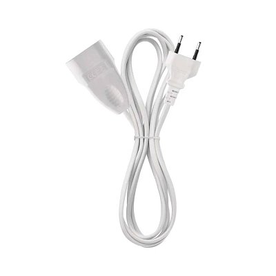 Prodlužovací kabel 230V, 5m, 1x zásuvka, bílý
