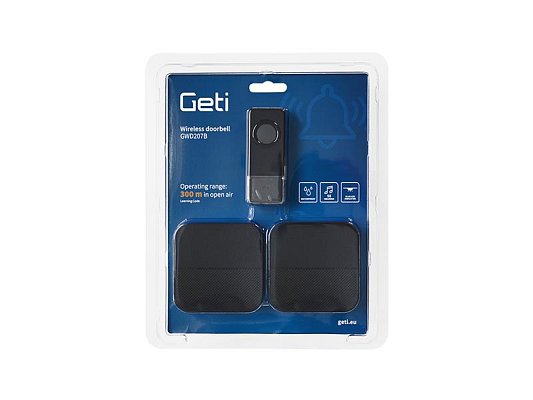 Zvonek bezdrátový GETI GWD207B sada