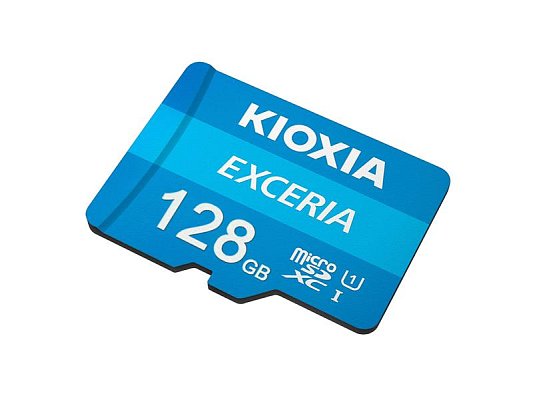 Karta paměťová KIOXIA micro SD 128 GB s adaptérem