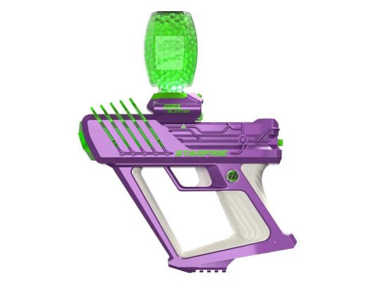 Dětská pistole GEL BLASTER STARFIRE Glow in the dark na vodní kuličky