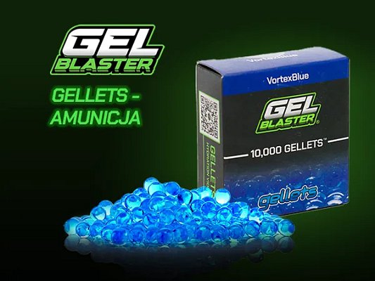 Náplň GEL BLASTER Gellets 10K Blue