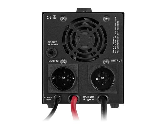 Zdroj záložní REBEL POWER-500-LFP4 12V 230V 500VA 300W Black