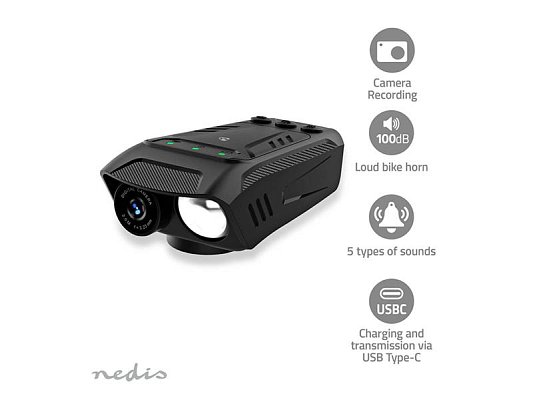 Cyklistická kamera NEDIS CCAM100BK 3v1