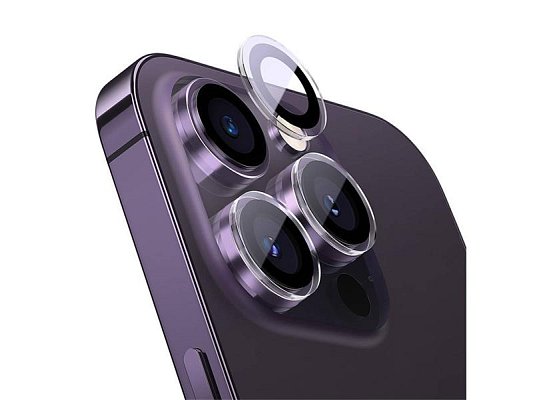 Ochranný kryt objektivu BASEUS Corning odpuzující odlesky pro iPhone 14 Pro/14 Pro Max