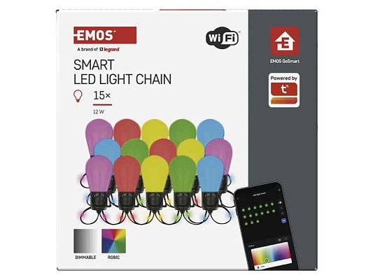 Smart venkovní řetěz EMOS ZIW17FR WiFi Tuya