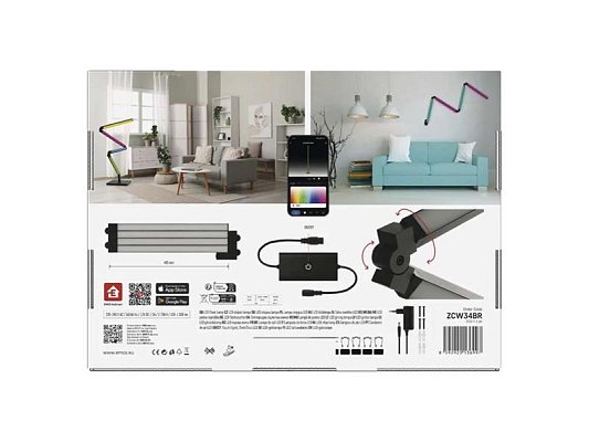 Smart stojací lampa EMOS ZCW34BR WiFi Tuya