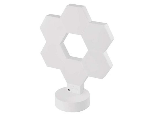 Smart stolní lampa EMOS ZIW426R Hexagon WiFi Tuya