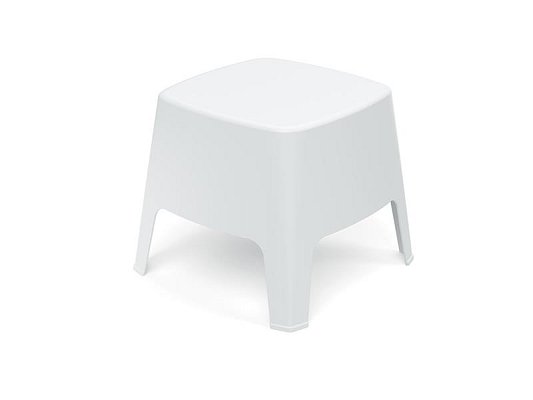 Stolička MILANE 485x485x420mm - bílá