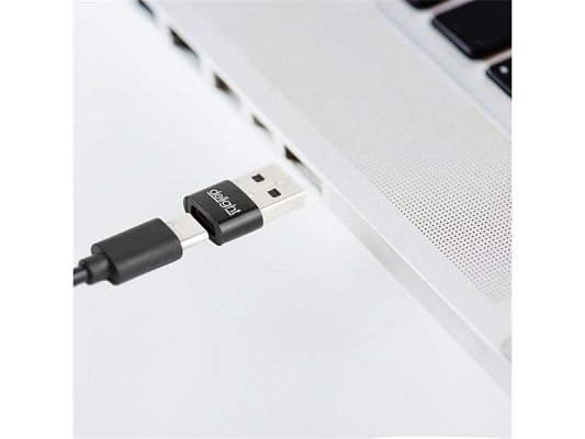 Adaptér USB-C na USB-A DELIGHT 55556BK
