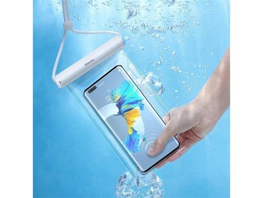 Pouzdro vodotěsné BASEUS Aquaglide White
