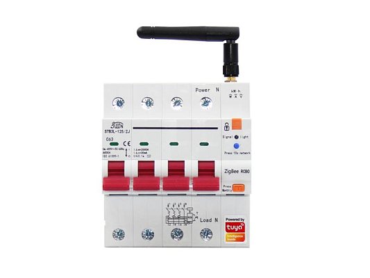 Smart elektronický jistič IMMAX NEO 07531L 10-63A ZigBee Tuya