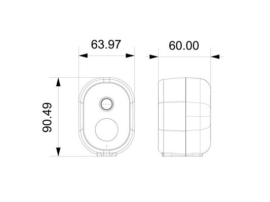 Kamera IMMAX NEO Lite 07802L Barrel WiFi Tuya