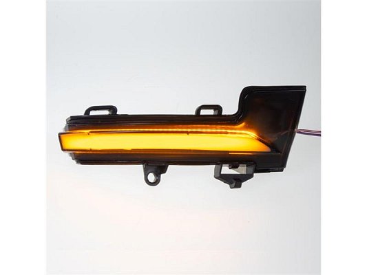 Dynamické blinkry LED CARCLEVER pro Škoda Octavia 3 oranžové