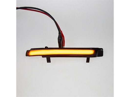 Dynamické blinkry LED CARCLEVER pro Škoda Octavia 2 / Superb 2 oranžové