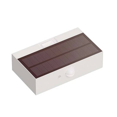 Solární LED svítidlo, PIR, IP65, 350lm, neutrální bílá