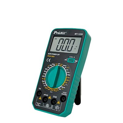 Kompaktní multimetr 750V/1000V AC/DC, 10A AC/DC, 200MOhm, test diod, tranzistorů a kontinuity