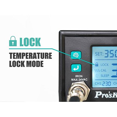 Pájecí stanice 230VAC/75W, 200-480°C