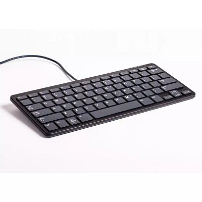 Oficiální Raspberry Pi klávesnice se zabudovaným 3portovým USB rozbočovačem.
