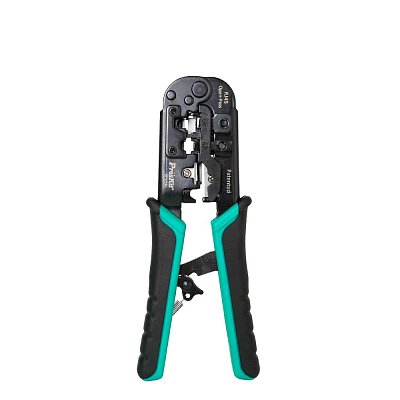 Krimpovací kleště pro konektory RJ11, RJ12 a RJ45